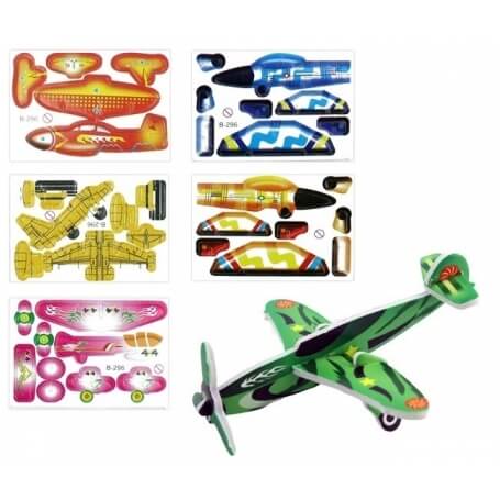 Aviones 3d tamaño mini