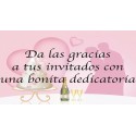 Adhesivos personalizados boda