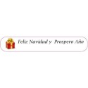 Bolígrafo con soporte y puntero rojo navideño personalizable