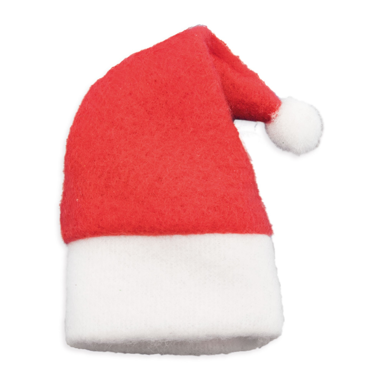 Fundas para cubiertos navideños en forma de gorro de papa noel