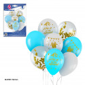 Set globos ltx azul blanc dia especial