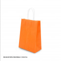 Bolsa papel 27x22x11cm naranja