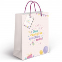 Bolsa papel para regalos de cumpleaños con mensaje