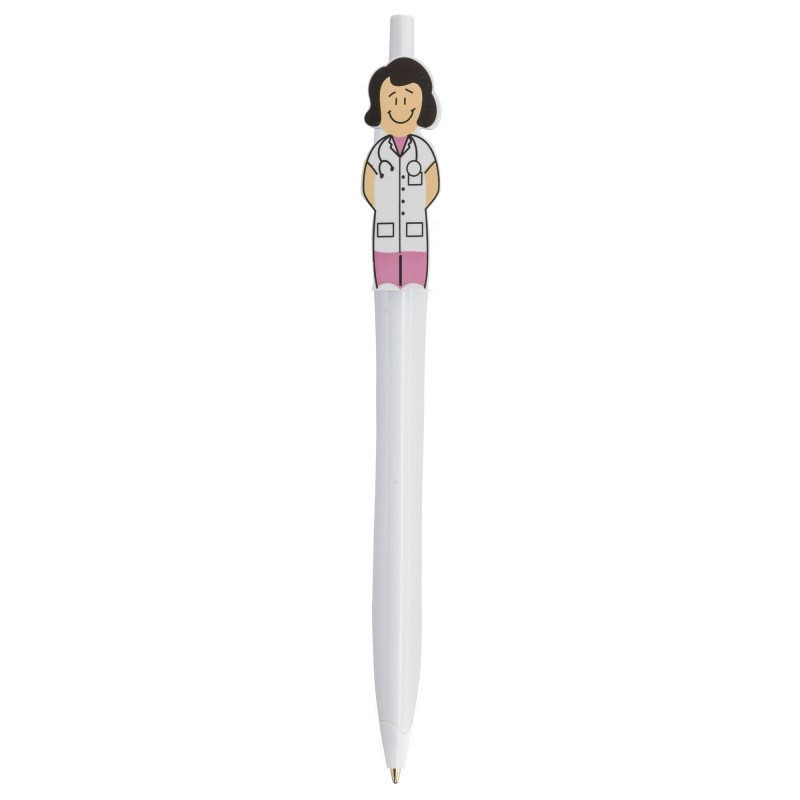 Bolígrafo con figura de Doctora Médica para regalar
