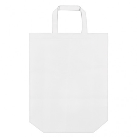 Bolsa non woven blanca con doble asa 35x39 para detalles - Bolsa Non Woven  New Sense