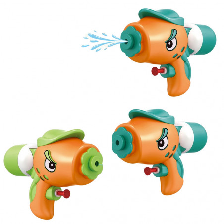 Pistola de agua de juguete para niños en forma de pez