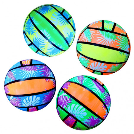 Pelota voleibol colores neon 22 cm para detalles niños