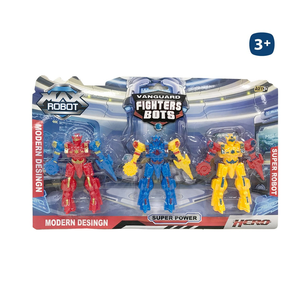 Set de robots de lucha de juguete para niños