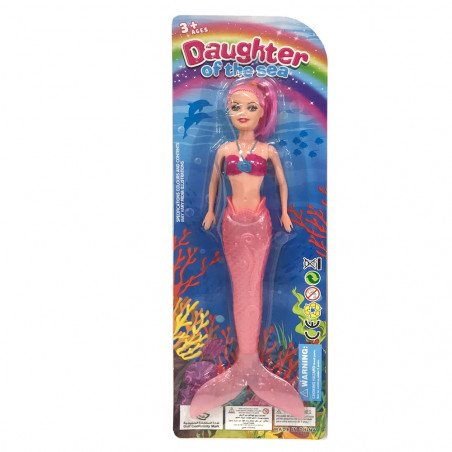 Muñeca sirena para jugar niñas