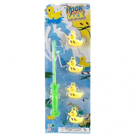 Juego de pesca infantil de patitos con caña para regalo