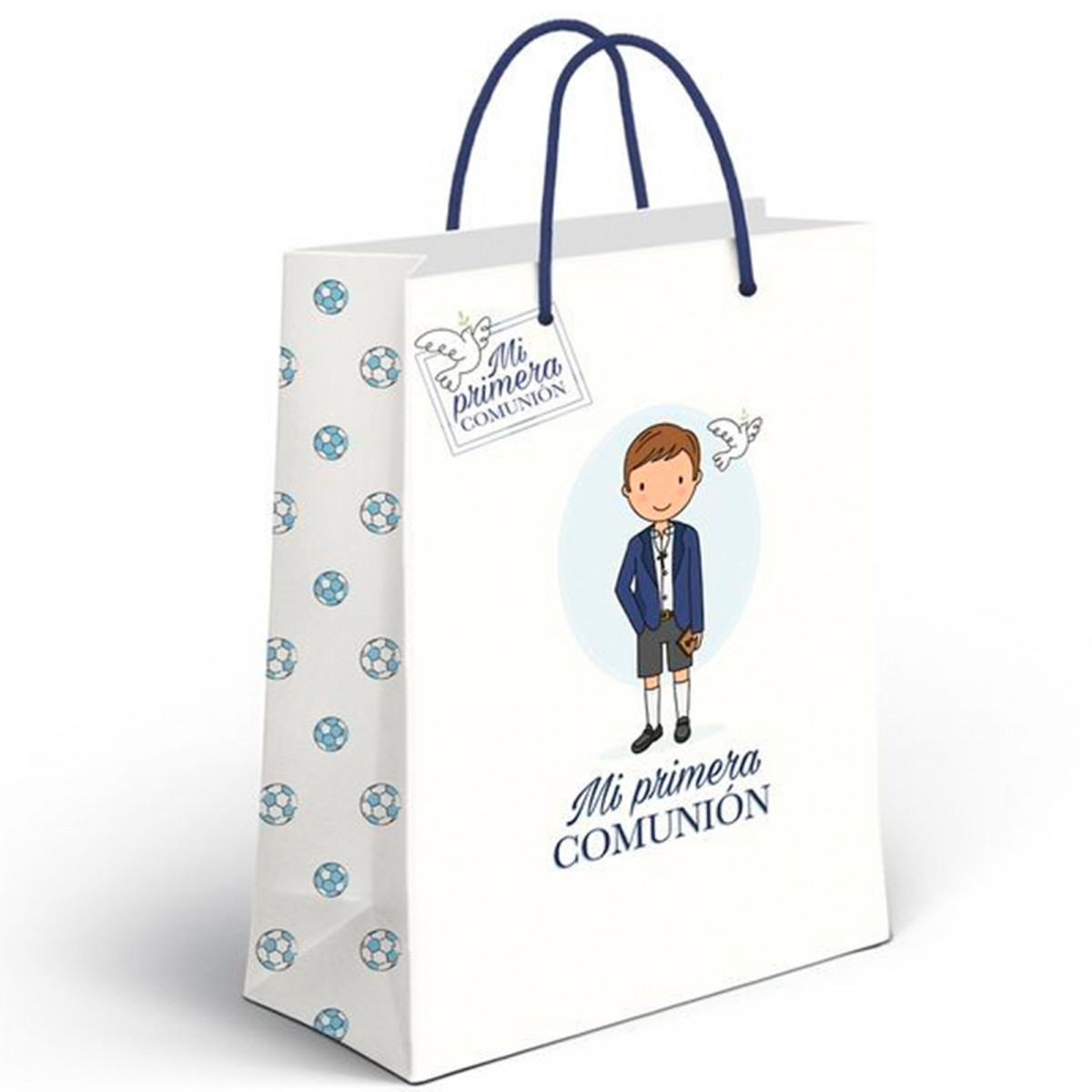 Bolsa de papel mediana para comunión niños