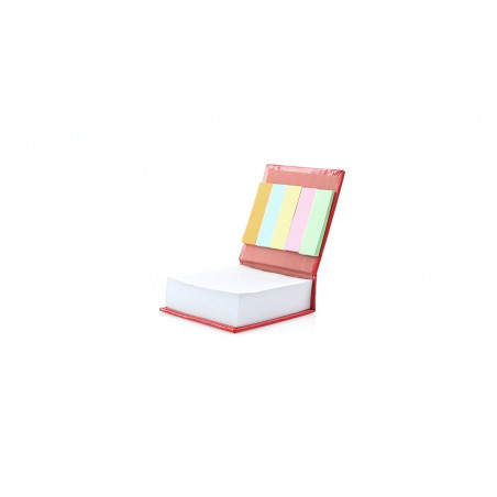 Portanotas para escritorio con hojas blancas y notas adhesivas de colores - Portanotas Codex