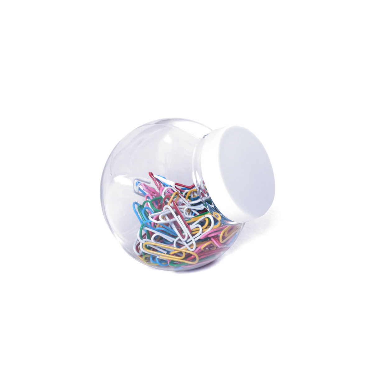 Porta clips de pvc con clips de colores - Portaclips Rhydor