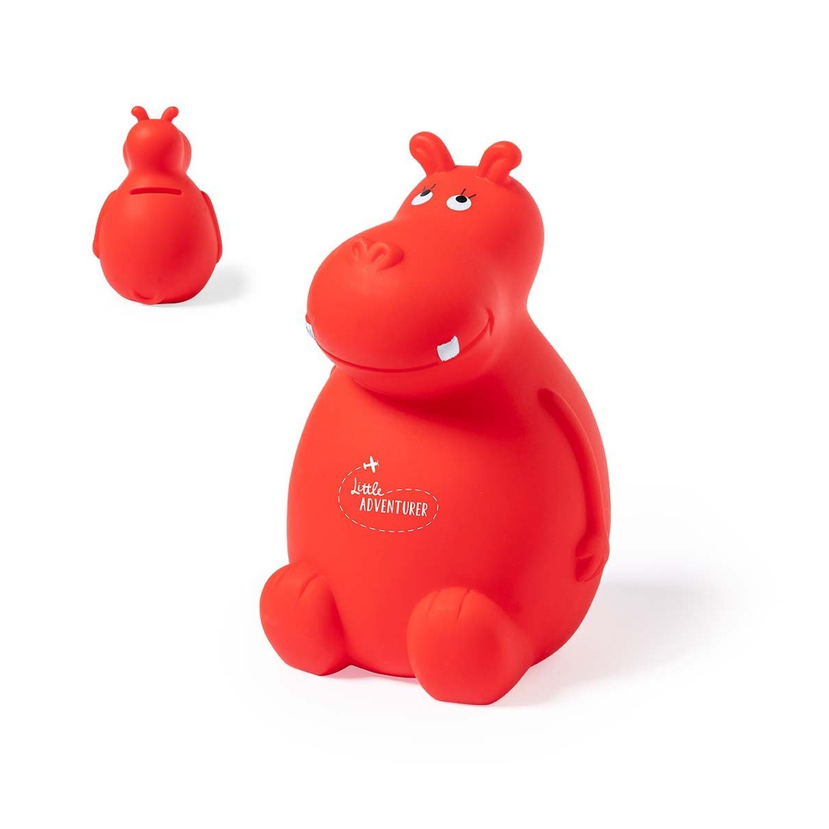 Hucha en forma de hipopótamo de varios colores para niños y niñas - Hucha Hippo