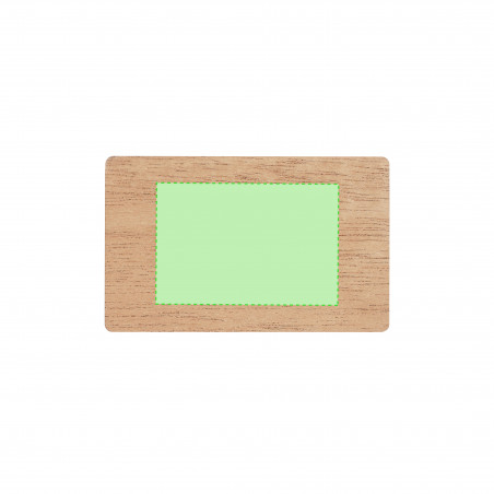 Tarjetas de madera veteada en caja kraft - Set Tarjetas Inary