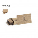 Tarjetas de madera veteada en caja kraft - Set Tarjetas Inary