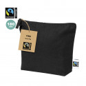 Neceser color negro algodón fairtrade para regalar - Neceser Yink Fairtrade