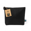 Neceser color negro algodón fairtrade para regalar - Neceser Yink Fairtrade