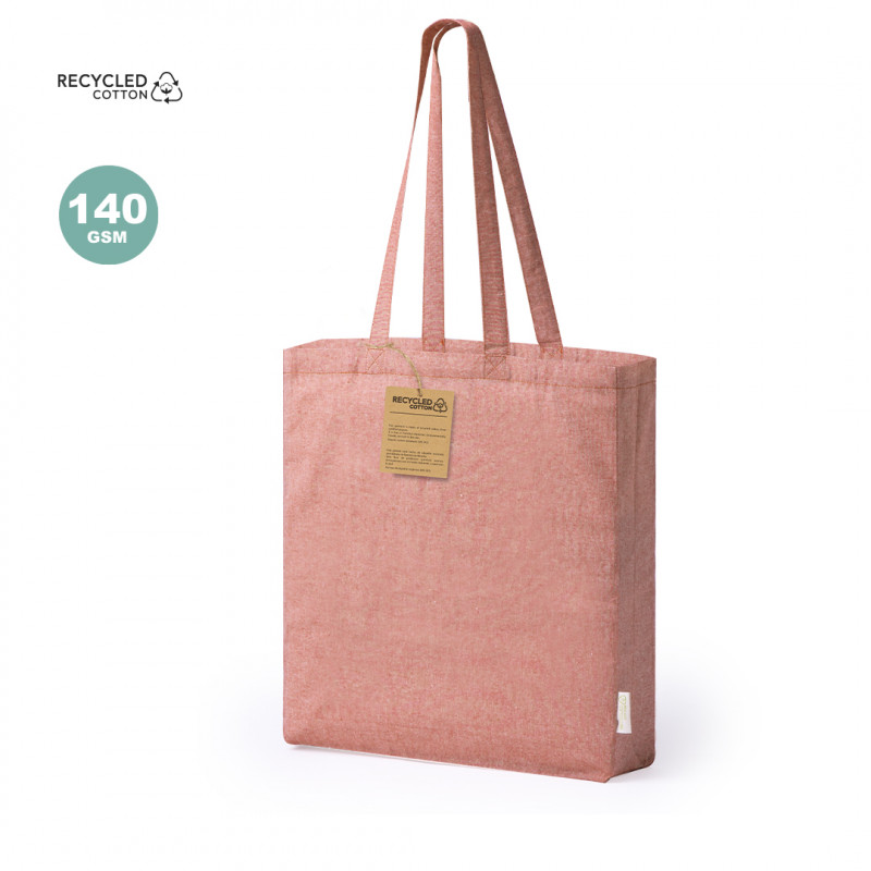 Bolsa de algodón con asa de colores nature diferentes para regalar