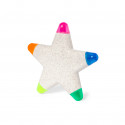 Marcador fluorescente con varios colores en forma de estrella - Set Marcadores Pentar