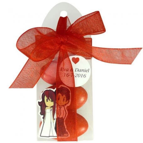 Chocolate para regalar en bodas detalles personalizados