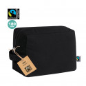 Neceser negro con asa para regalar - Neceser Hinu Fairtrade