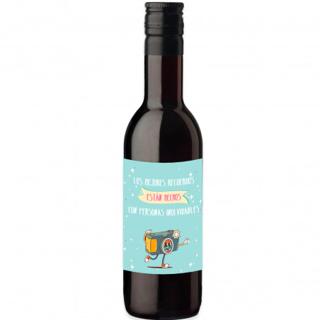 botella vino mini rioja