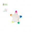 Marcador fluorescente con forma de estrella con adhesivo personalizado para detalles