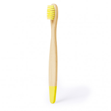 Cepillo de dientes de bambú para niños varios colores