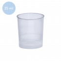 Vaso de chupito de plástico para eventos y fiestas 35ml.