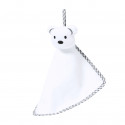 Peluche dudú para bebés en forma de osito blanco - Doudou Turam