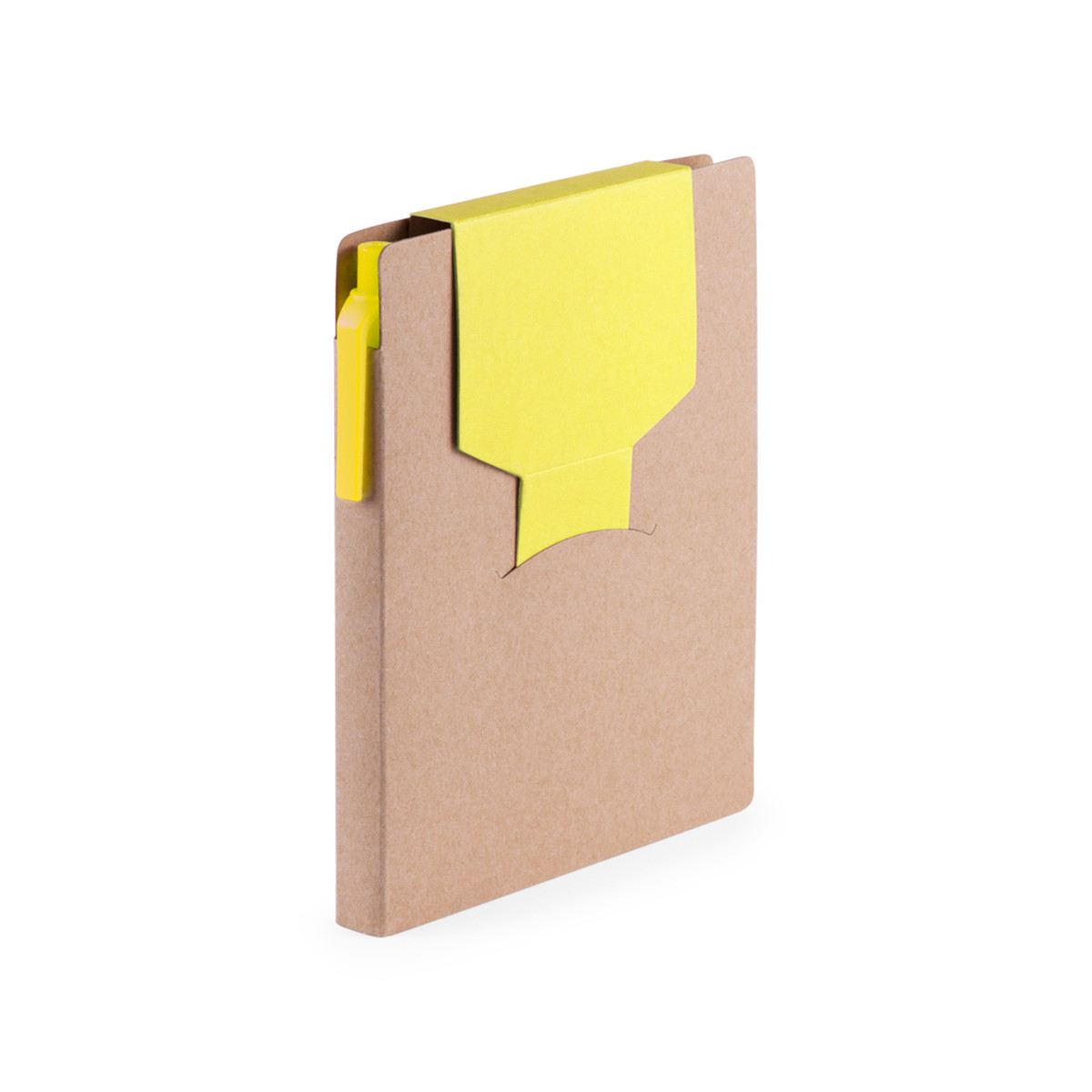 Bloc de notas con post it en varios colores