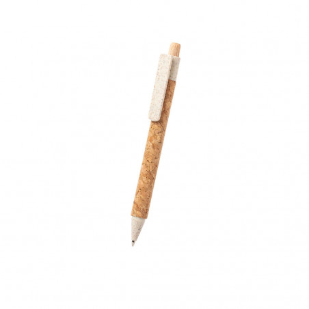 Bolígrafo de corcho natural