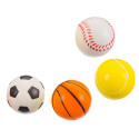 Pelota de foam estilo deportes para jugar o antiestrés