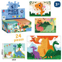 Puzzle de 24 piezas dinosaurios infantil