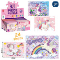 Puzzle de 24 piezas unicornio infantil