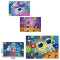 Puzzle de 24 piezas espacio astronautas infantil para regalar