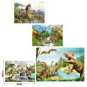 Puzzle de 24 piezas dinosaurios realistas infantil para regalar