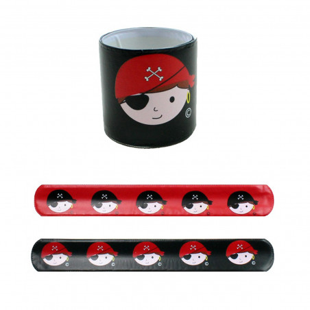 Pulsera enrollable de piratas