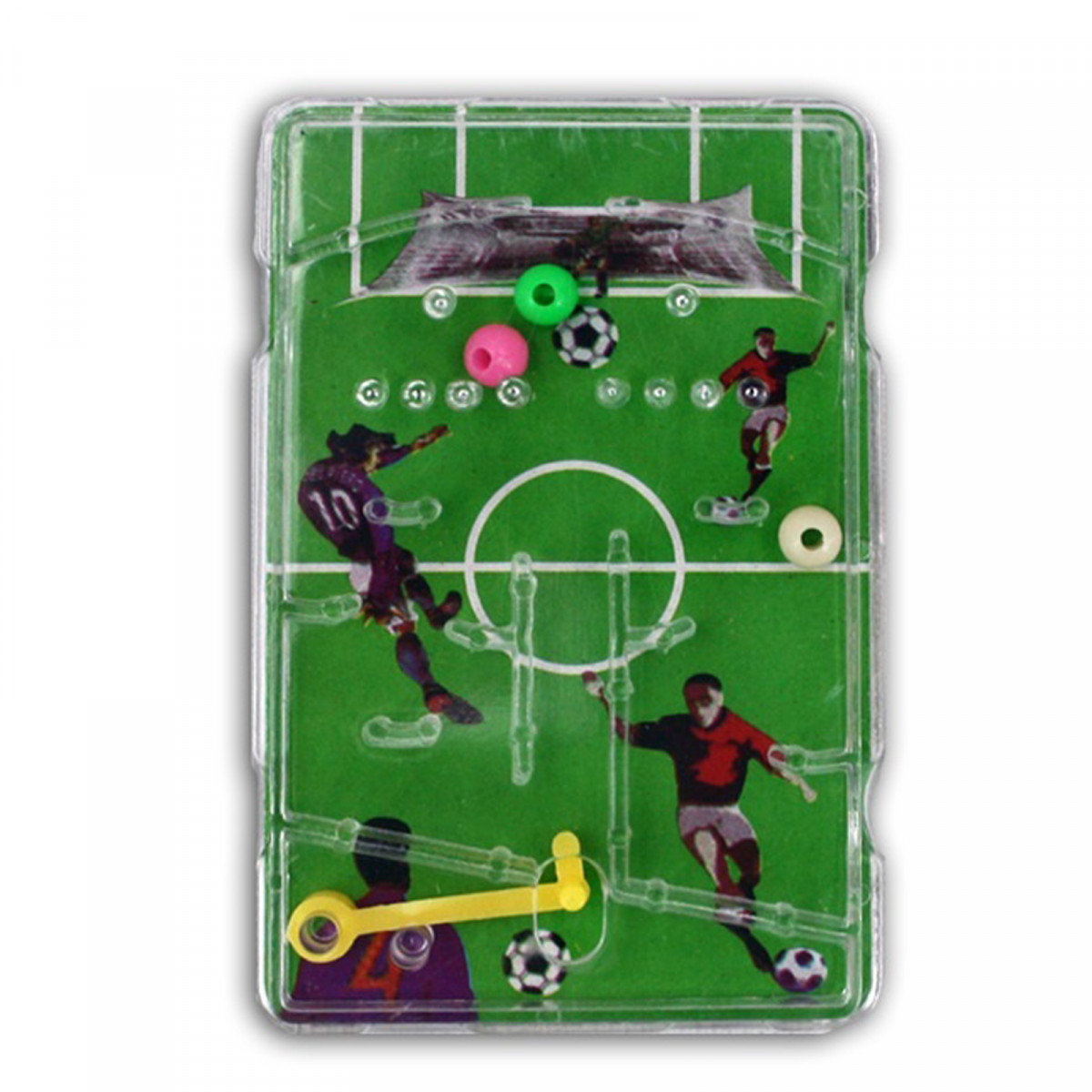 Mini pinball con diseño de fútbol