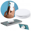 Soporte para smartphone con adhesivo trasero extensible blanco