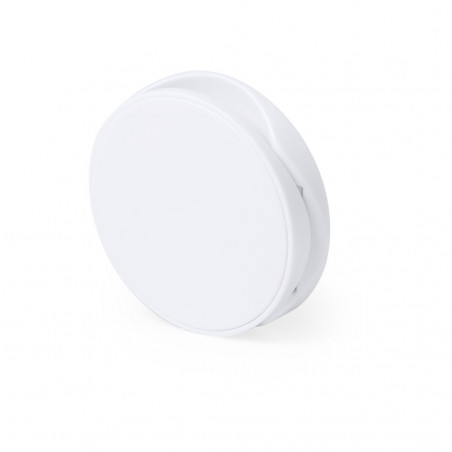 Soporte para smartphone con adhesivo trasero extensible blanco