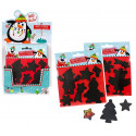 Pegatinas navideñas scrapy para rascar en blister