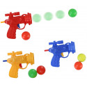 Pistola lanza bolas de colores surtidos