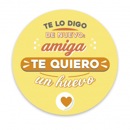 Vaso con tapa y pajita personalizado con adhesivo simpático para detalles de amigas