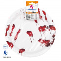 Platos terrorífico para Halloween en pack de 6 piezas y  23cm