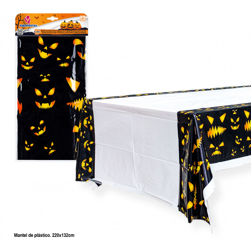 Mantel plástico Halloween