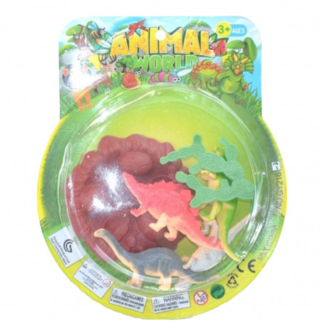 oblea comestible tarta diseño dinosaurio