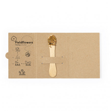 Semillas de flores silvestres en stick para plantar con adhesivo personalizable para regalar