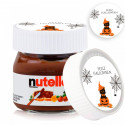 Nutella 25 gramos con tapa personalizada de halloween para regalar